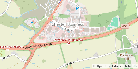 Map of Chester, West Sussex