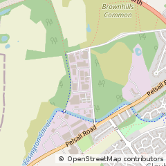 Map of Walsall