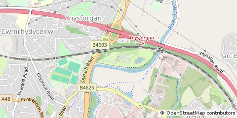 Map of Swansea