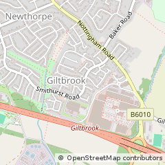 Map of Nottingham
