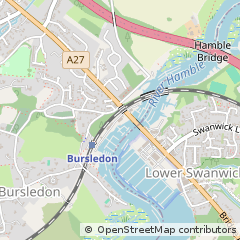 Map of Southampton, Hampshire