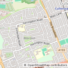 Map of North Shields