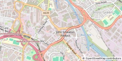Map of West Yorkshire