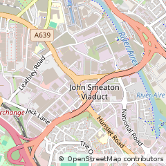 Map of West Yorkshire