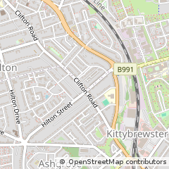 Map of Aberdeen