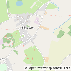 Map of Kingston, Dorset