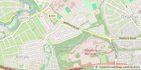 Map of Edinburgh