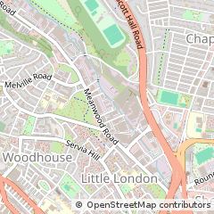 Map of Leeds