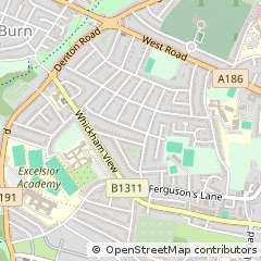 Map of Newcastle Upon Tyne