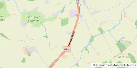 Map of Shropshire