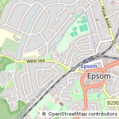 Map of Epsom