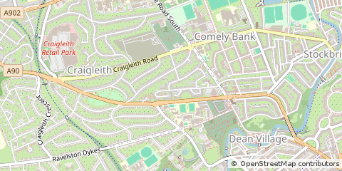 Map of Edinburgh
