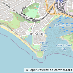 Map of Barry, South Glamorgan