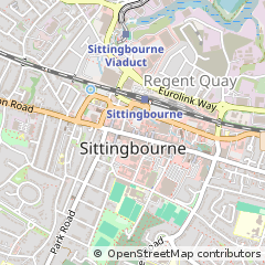 Map of Sittingbourne