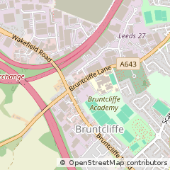 Map of Morley Leeds, West Yorkshire