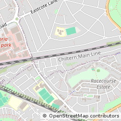 Map of Northolt, Middlesex
