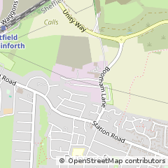 Map of Doncaster, South Yorkshire
