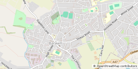 Map of Leicester