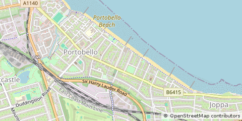 Map of Edinburgh