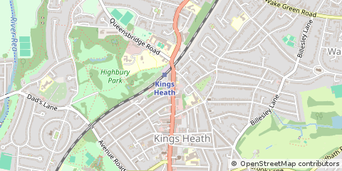 Map of Birmingham
