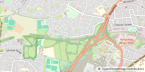 Map of Derby
