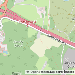 Map of Beaconsfield, Bucks