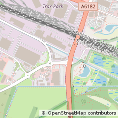 Map of Doncaster, South Yorkshire