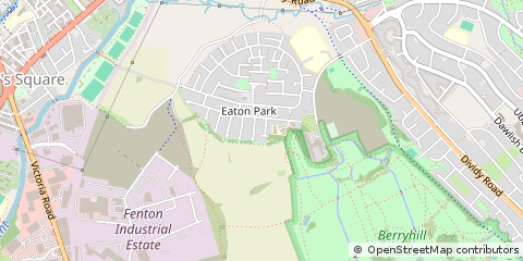 Map of Stoke-on-Trent