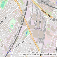 Map of Derby