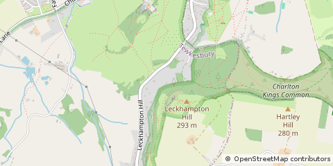 Map of Cheltenham