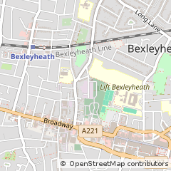 Map of Bexleyheath