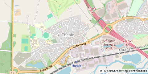 Map of Reading, Berks