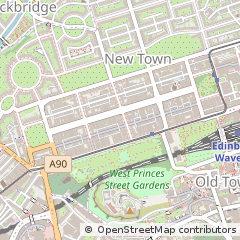 Map of Edinburgh