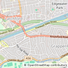 Map of London, Cheshire