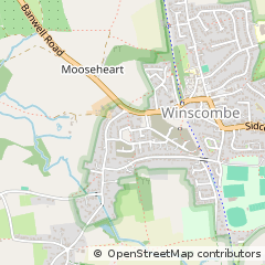 Map of Winscombe, North Somerset