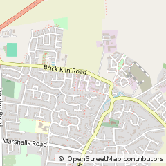 Map of Wellingborough, Northamptonshire