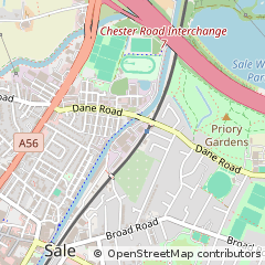 Map of Sale, Cheshire