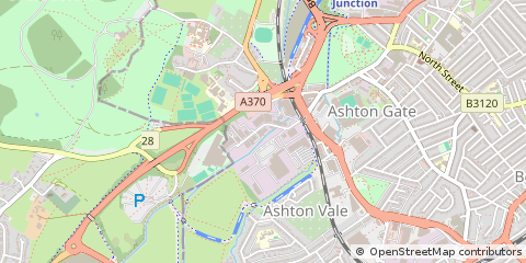 Map of Bristol