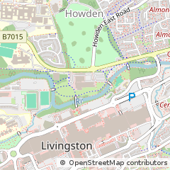 Map of Livingston, West Lothian