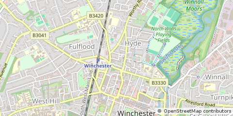 Map of Hampshire