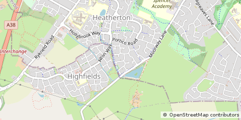 Map of Derby