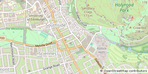 Map of Edinburgh