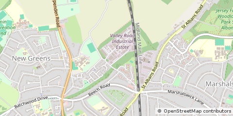 Map of ST Albans, Hertfordshire