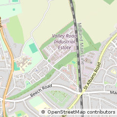 Map of ST Albans, Hertfordshire