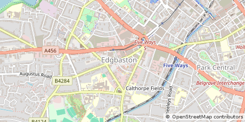 Map of Birmingham