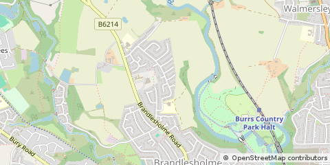 Map of Bury