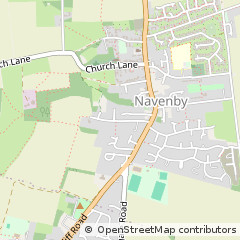 Map of Lincoln, Lincolnshire