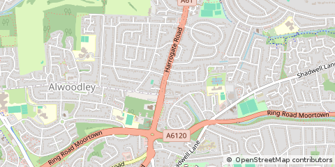 Map of Leeds