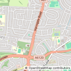 Map of Leeds