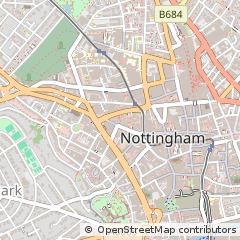 Map of Nottingham
